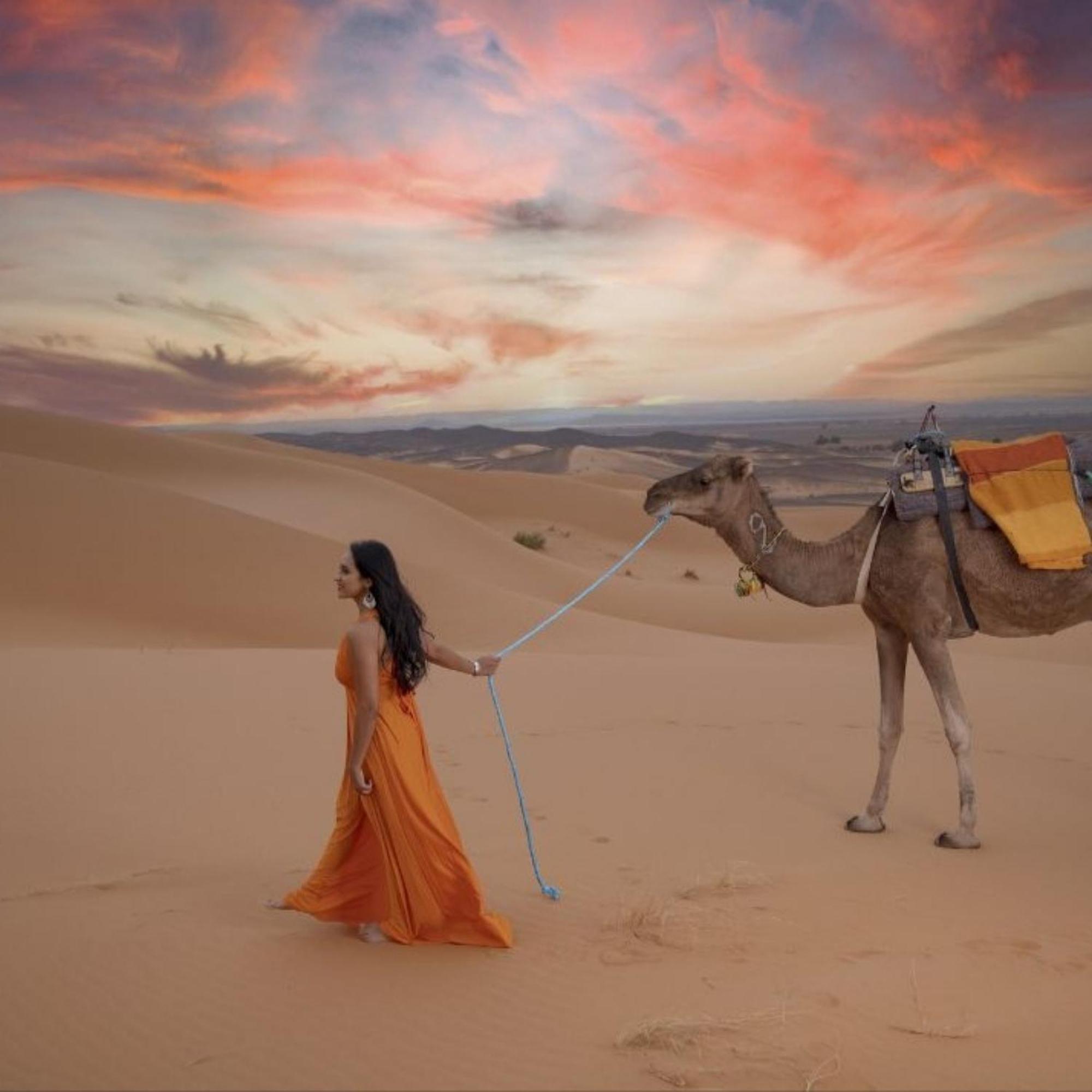 Erg Chebbi Romantic Desert Camp Мерзуга Екстер'єр фото